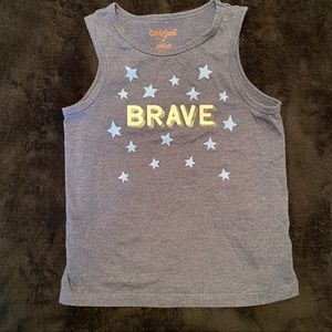 Cat and Jack Blue Brave 4th of July Tank Top
